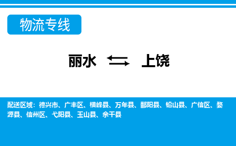 麗水到上饒物流專線-麗水至上饒貨運公司