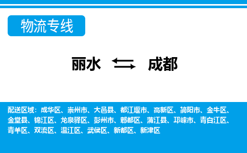 麗水到成都物流專(zhuān)線(xiàn)-麗水至成都貨運(yùn)公司