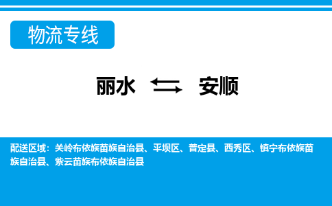 麗水到安順物流專線-麗水至安順貨運公司
